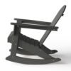 Outdoor Patio Rocking Adirondack Chair – Gray
