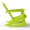Outdoor Patio Rocking Adirondack Chair – Lime