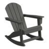 Outdoor Patio Rocking Adirondack Chair – Gray