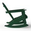 Outdoor Patio Rocking Adirondack Chair – Dark Green