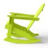 Outdoor Patio Rocking Adirondack Chair – Lime